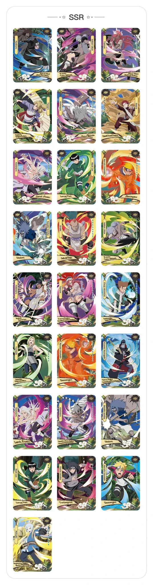 Naruto Smriti Collectible Trading Cards Booster Box - Earth Scroll (Series 2) 6937187415829 at King Card Canada