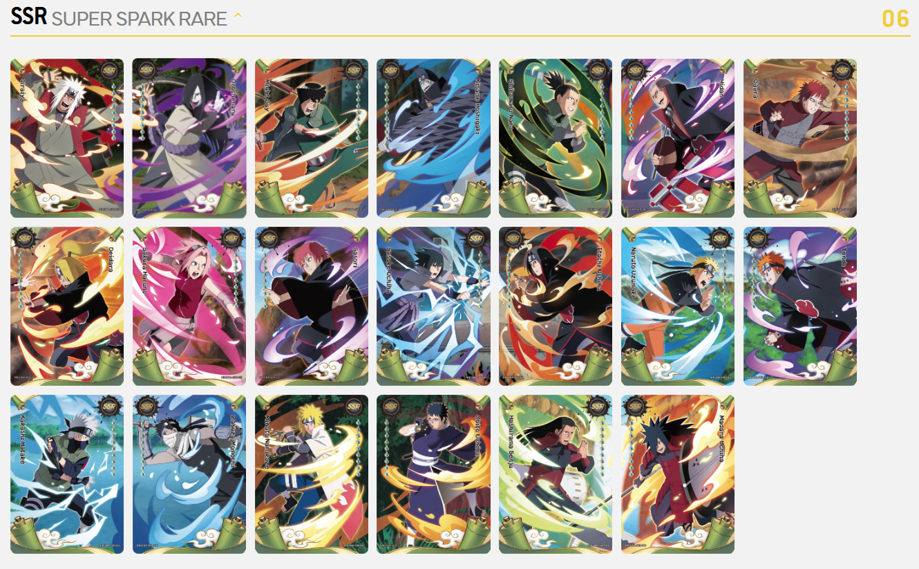 Naruto Smriti Collectible Trading Cards Premium Collector Box - Ninja Age 6937187419247 at King Card Canada