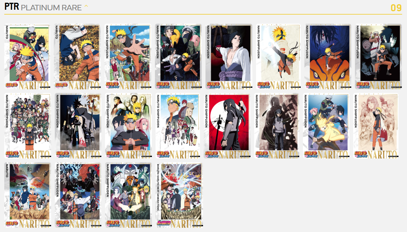 Naruto Smriti Collectible Trading Cards Premium Collector Box - Ninja Age 6937187419247 at King Card Canada