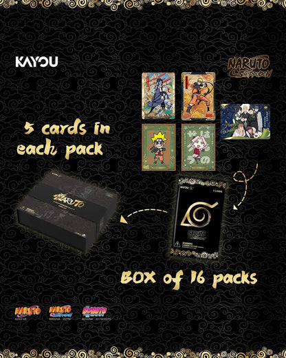 Naruto Smriti Collectible Trading Cards Premium Collector Box - Ninja Age 6937187419247 at King Card Canada