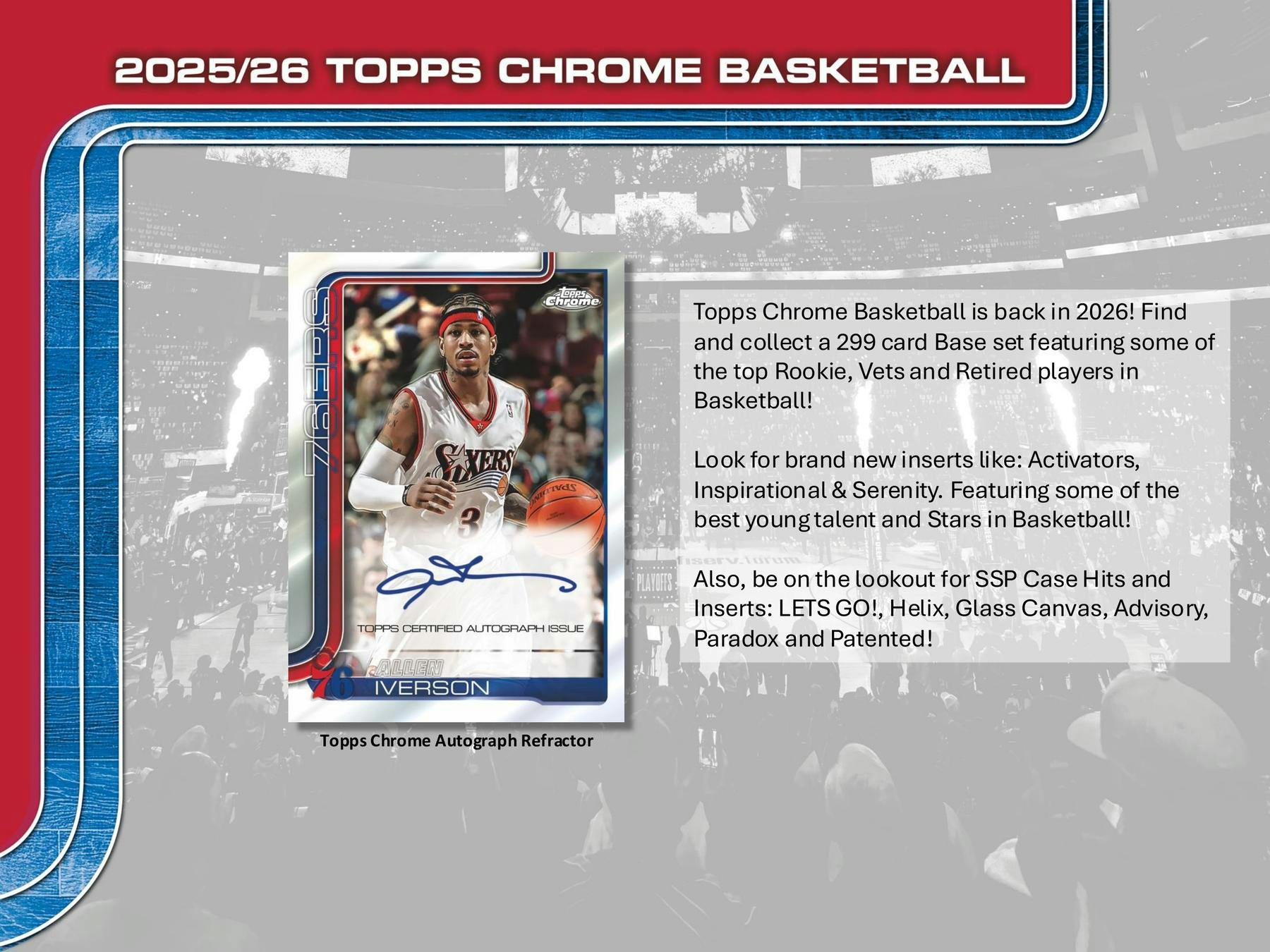 2025-26 Topps Chrome Basketball Mega Box at King Card Canada