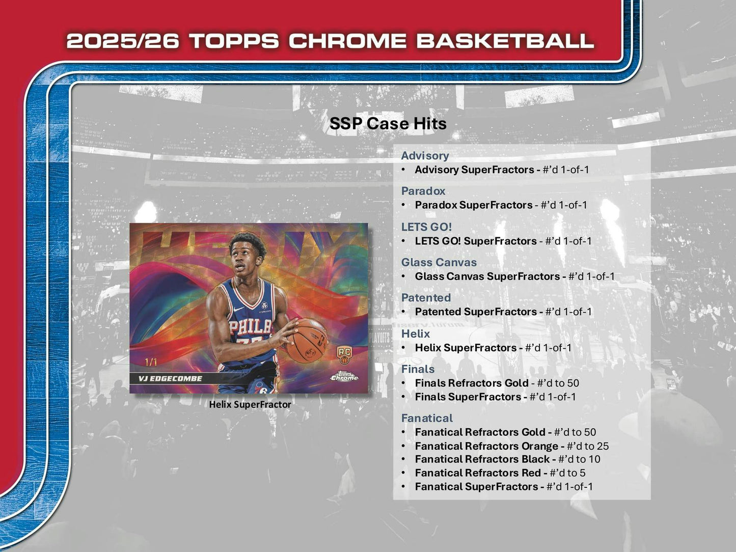 2025-26 Topps Chrome Basketball Mega Box
