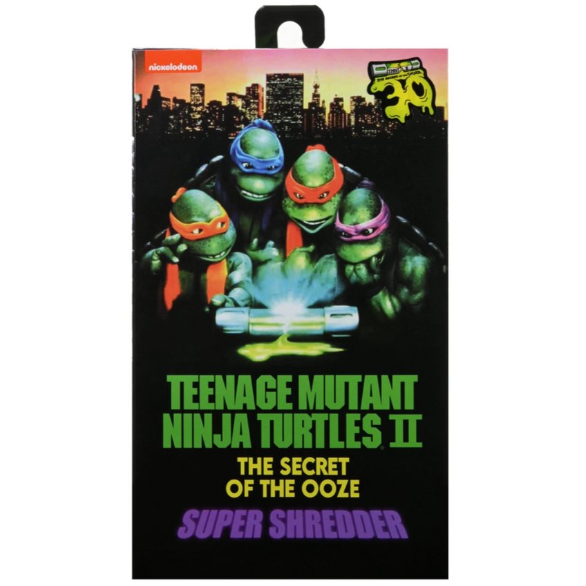 NECA TMNT Teenage Mutant Ninja Turtles II: Secret of the Ooze (30th Anniversary Ultimate Super Shredder) 634482542071 - King Card Canada