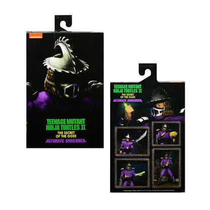 NECA TMNT Teenage Mutant Ninja Turtles II: Secret of the Ooze (Ultimate Shredder) 634482541845 - King Card Canada