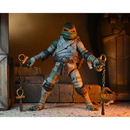 NECA TMNT x Universal Monsters (Michelangelo as The Mummy) [BOX DAMAGE] 634482541876 at King Card Canada