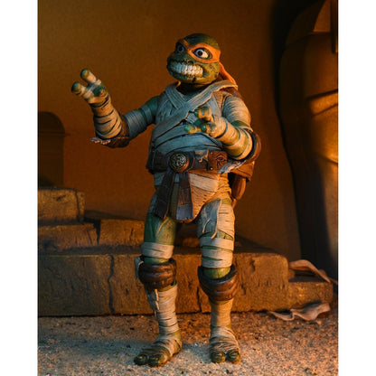 NECA TMNT x Universal Monsters (Michelangelo as The Mummy) [BOX DAMAGE] 634482541876 at King Card Canada