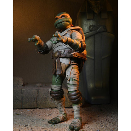 NECA TMNT x Universal Monsters (Michelangelo as The Mummy) [BOX DAMAGE] 634482541876 at King Card Canada