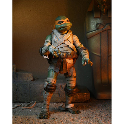 NECA TMNT x Universal Monsters (Michelangelo as The Mummy) [BOX DAMAGE] 634482541876 at King Card Canada
