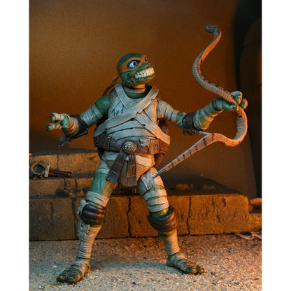 NECA TMNT x Universal Monsters (Michelangelo as The Mummy) [BOX DAMAGE] 634482541876 at King Card Canada