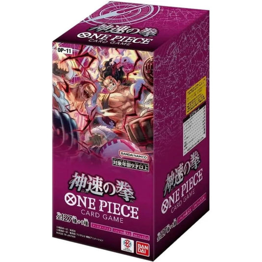 One Piece TCG - A Fist of Devine Speed - OP - 11 (Japanese) 4582769774683 at King Card Canada