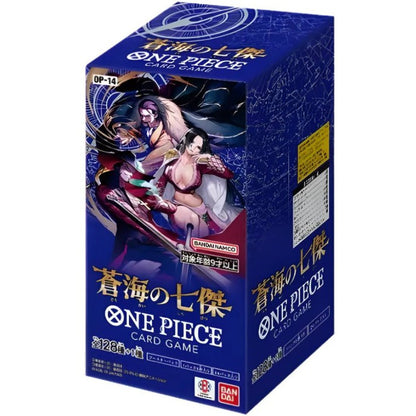 One Piece TCG - The Azure Sea's Seven - OP - 14 (Japanese) 4582769922978 at King Card Canada