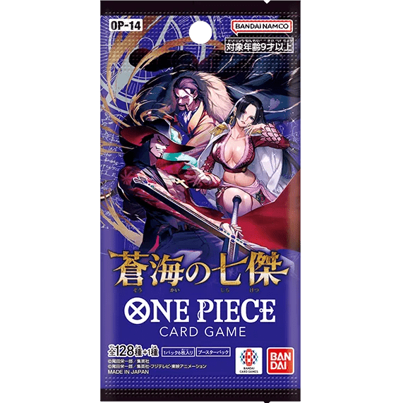 One Piece TCG - The Azure Sea's Seven - OP - 14 (Japanese) 4582769922978 at King Card Canada