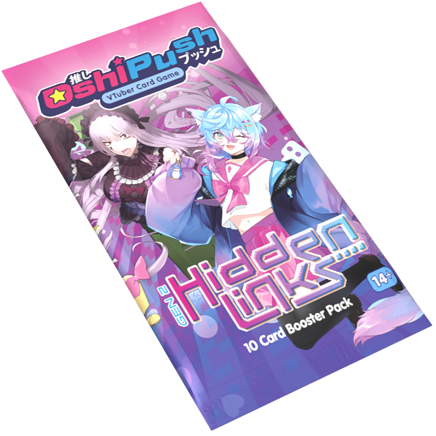 Oshi Push VTuber Trading Card Game Booster Box - Hidden Links (Gen 2) 0703558842060 at King Card Canada