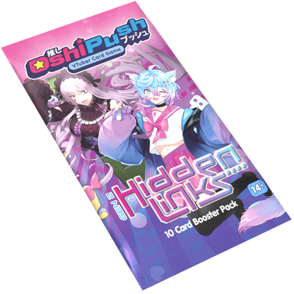Oshi Push VTuber Trading Card Game Booster Box - Hidden Links (Gen 2) 0703558842060 at King Card Canada