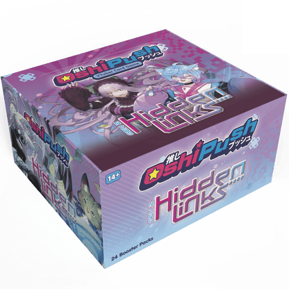 Oshi Push VTuber Trading Card Game Booster Box - Hidden Links (Gen 2) 0703558842060 at King Card Canada