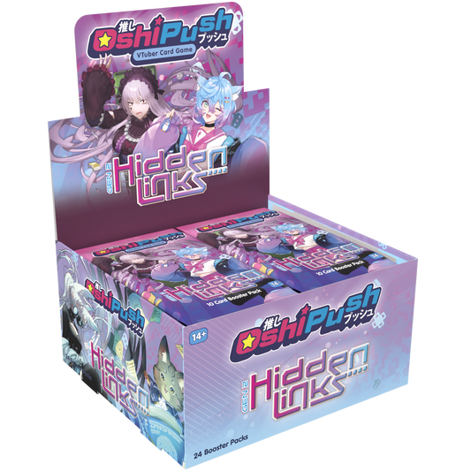 Oshi Push VTuber Trading Card Game Booster Box - Hidden Links (Gen 2) 0703558842060 at King Card Canada