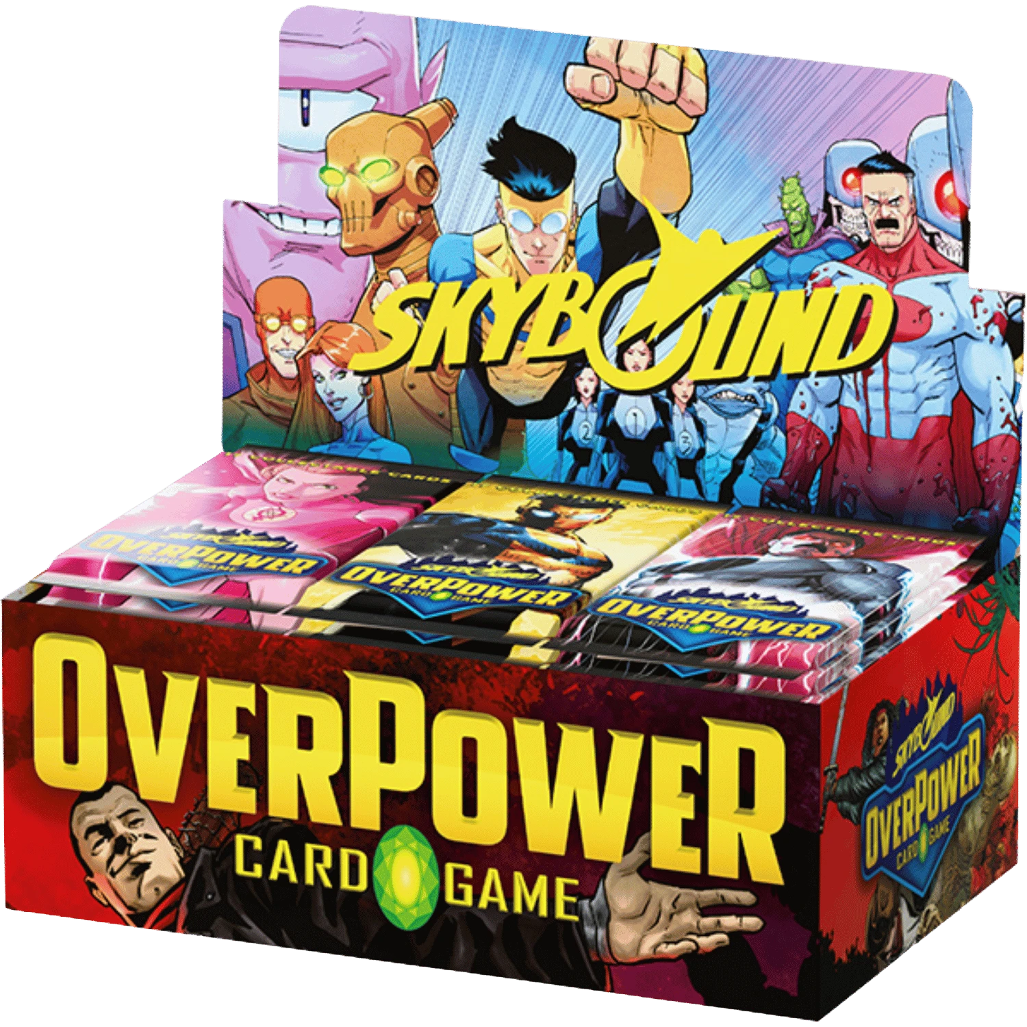 OverPower Card Game: Skybound Booster Box 850071448580 at King Card Canada