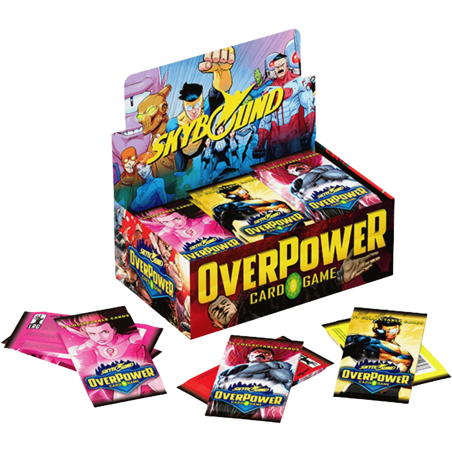 OverPower Card Game: Skybound Booster Box 850071448580 at King Card Canada