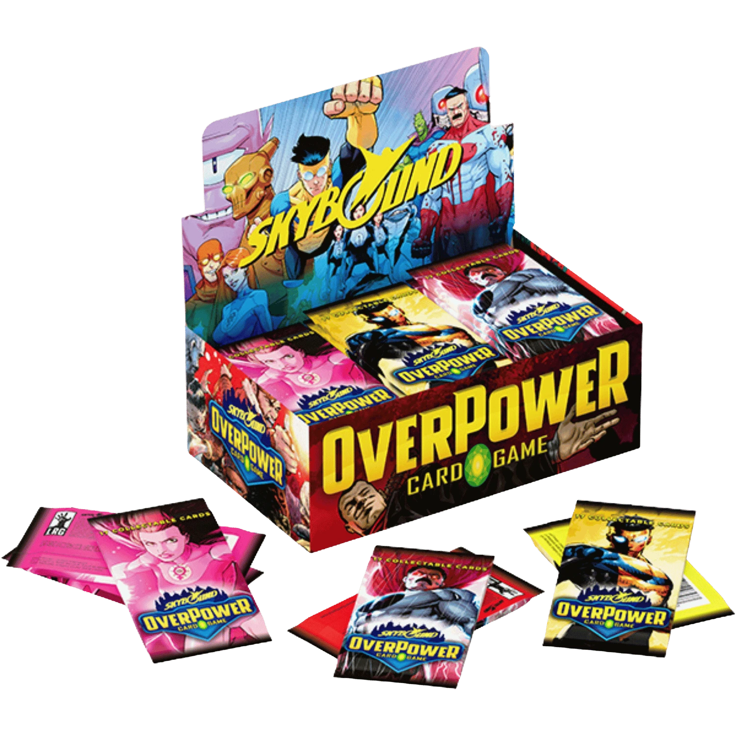 OverPower Card Game: Skybound Booster Box 850071448580 at King Card Canada