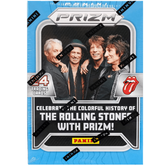 Panini Prizm Rolling Stones Trading Card Blaster Box 746134175879 at King Card Canada