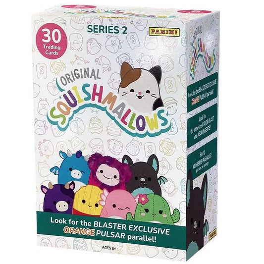 Panini Squishmallows Series 2 Trading Cards Blaster Box 746134183812 at King Card Canada