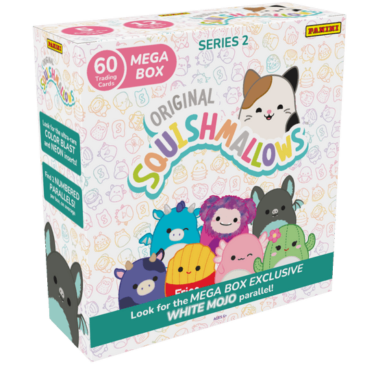 Panini Squishmallows Series 2 Trading Cards Mega Box 746134183942 at King Card Canada