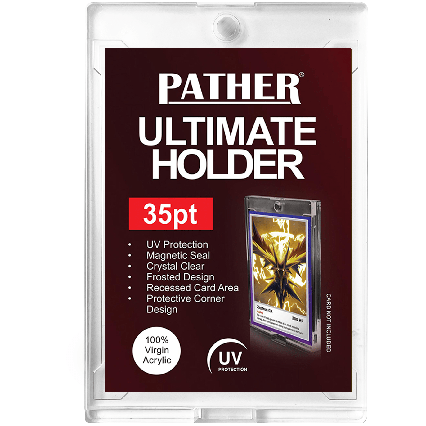 Pather Ultimate Holder - Magnetic Acrylic Card Holder (Multiple Sizes Available) 628719546208 at King Card Canada