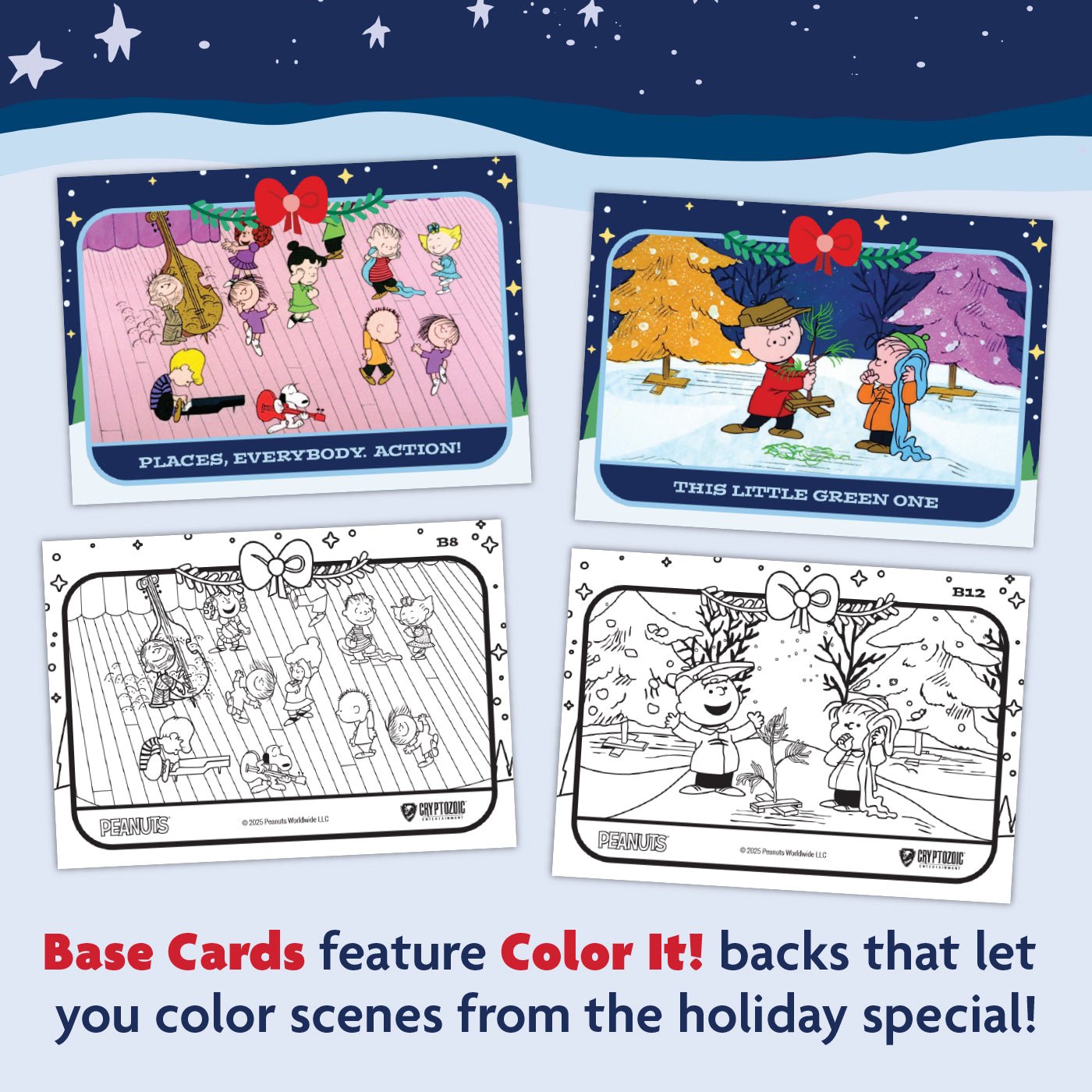 Peanuts Playpaks: A Charlie Brown Christmas Gravity Feed Box 810120783031 at King Card Canada