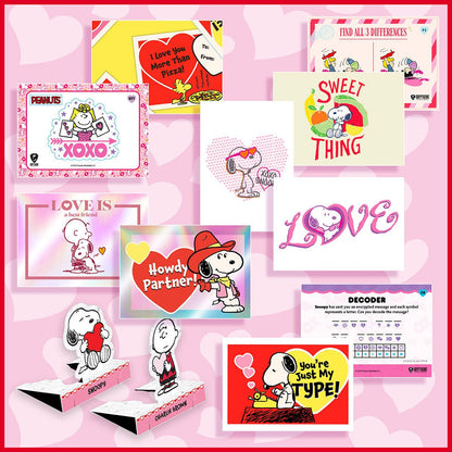 Peanuts Playpaks: Love Me, Love Me Not Blaster Box (Series 3) 810120783222 at King Card Canada