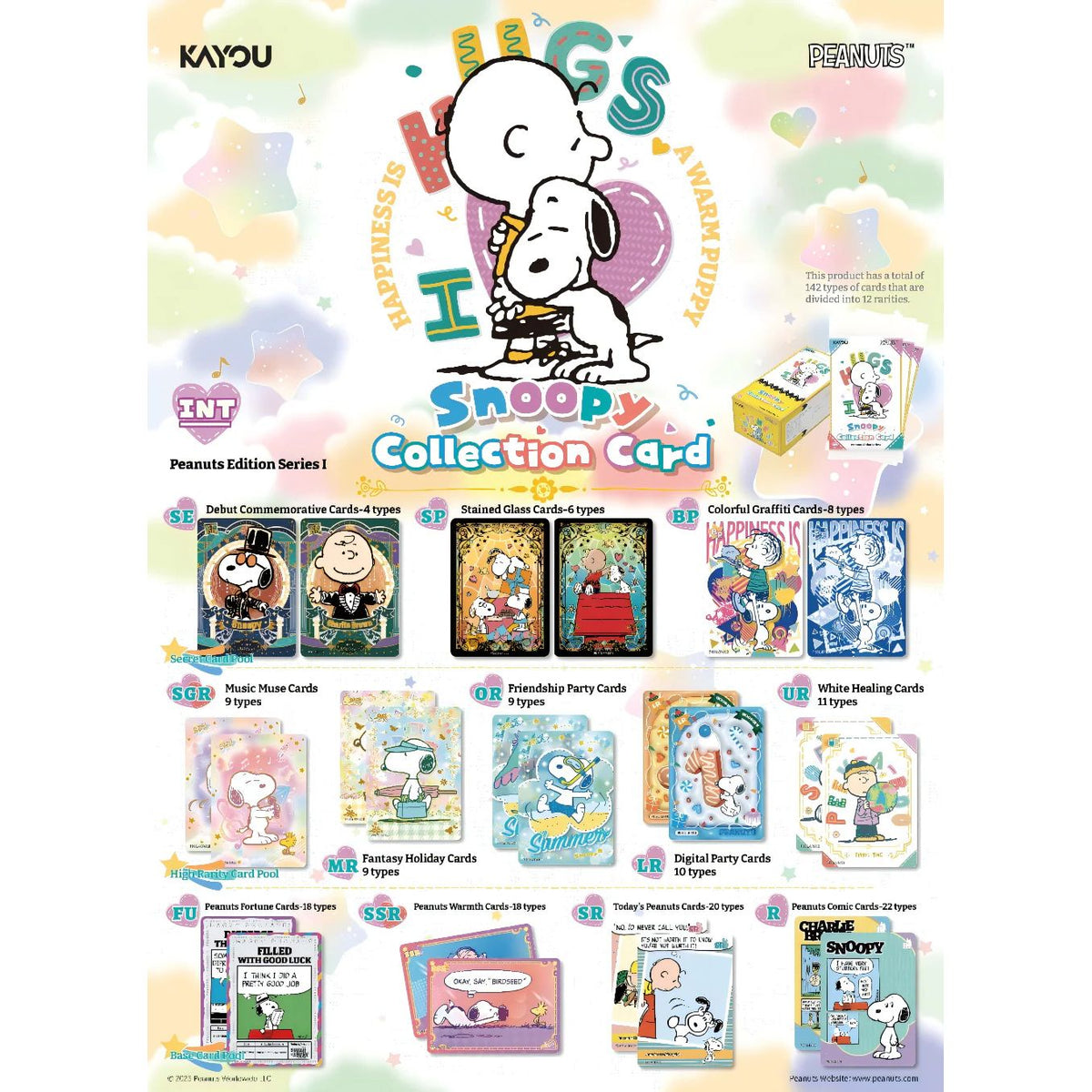 Peanuts Snoopy Collection Card Booster Box (Series 1) 6937187401242 at King Card Canada