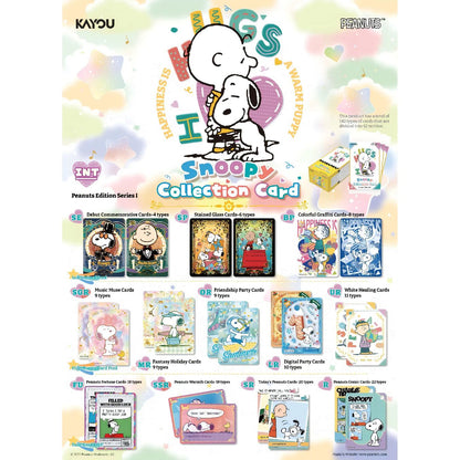 Peanuts Snoopy Collection Card Booster Box (Series 1) 6937187401242 at King Card Canada