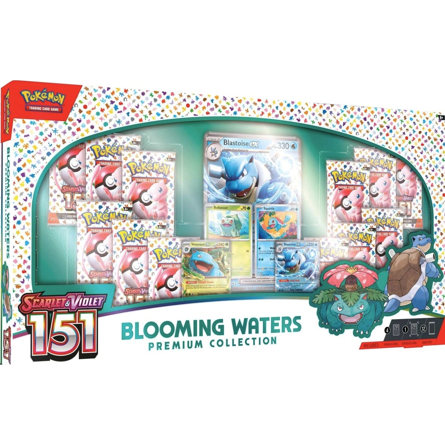 Pokemon 151 Blooming Waters Premium Collection 0196214123519 at King Card Canada