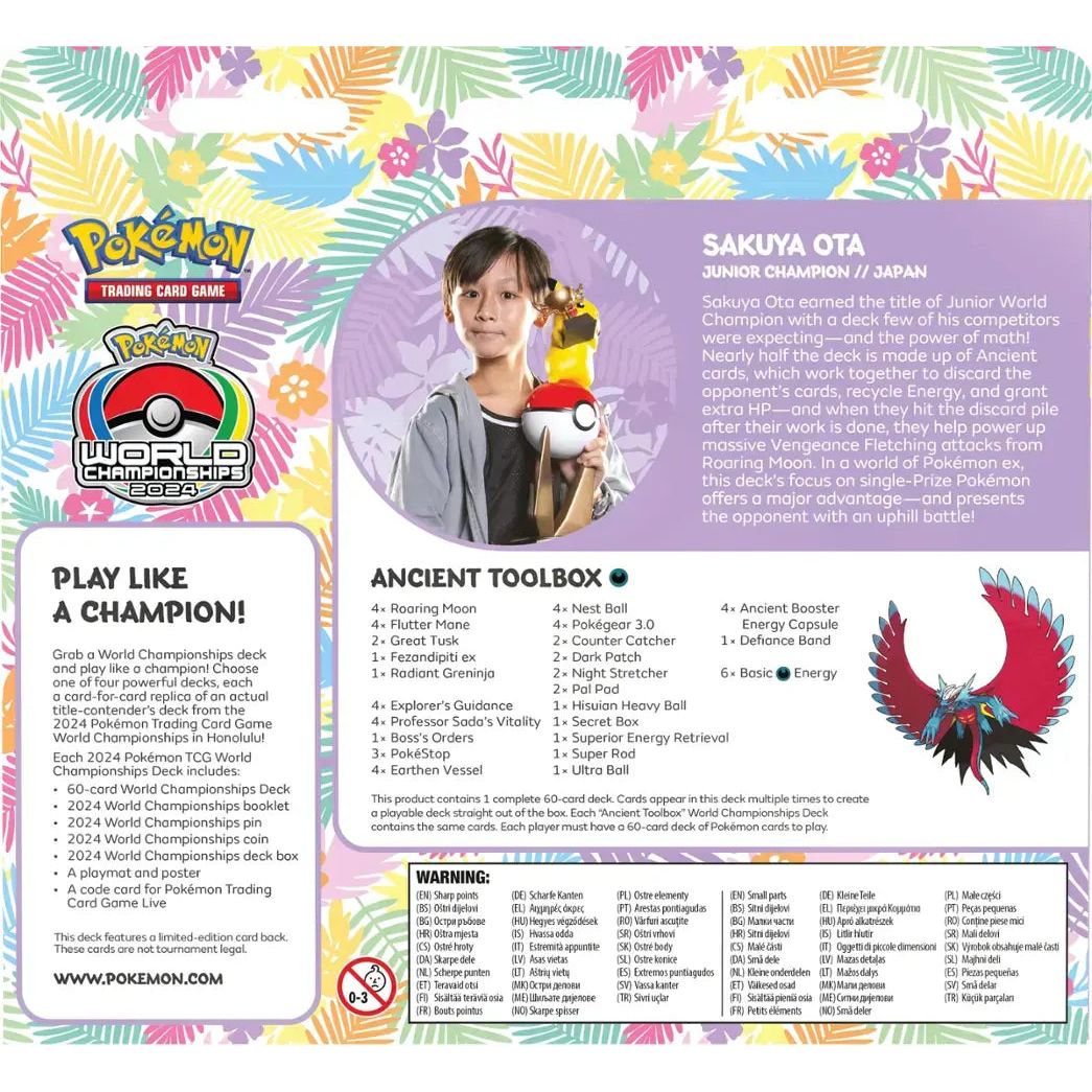 Pokemon 2024 World Championships Deck 0196214106666 at King Card Canada