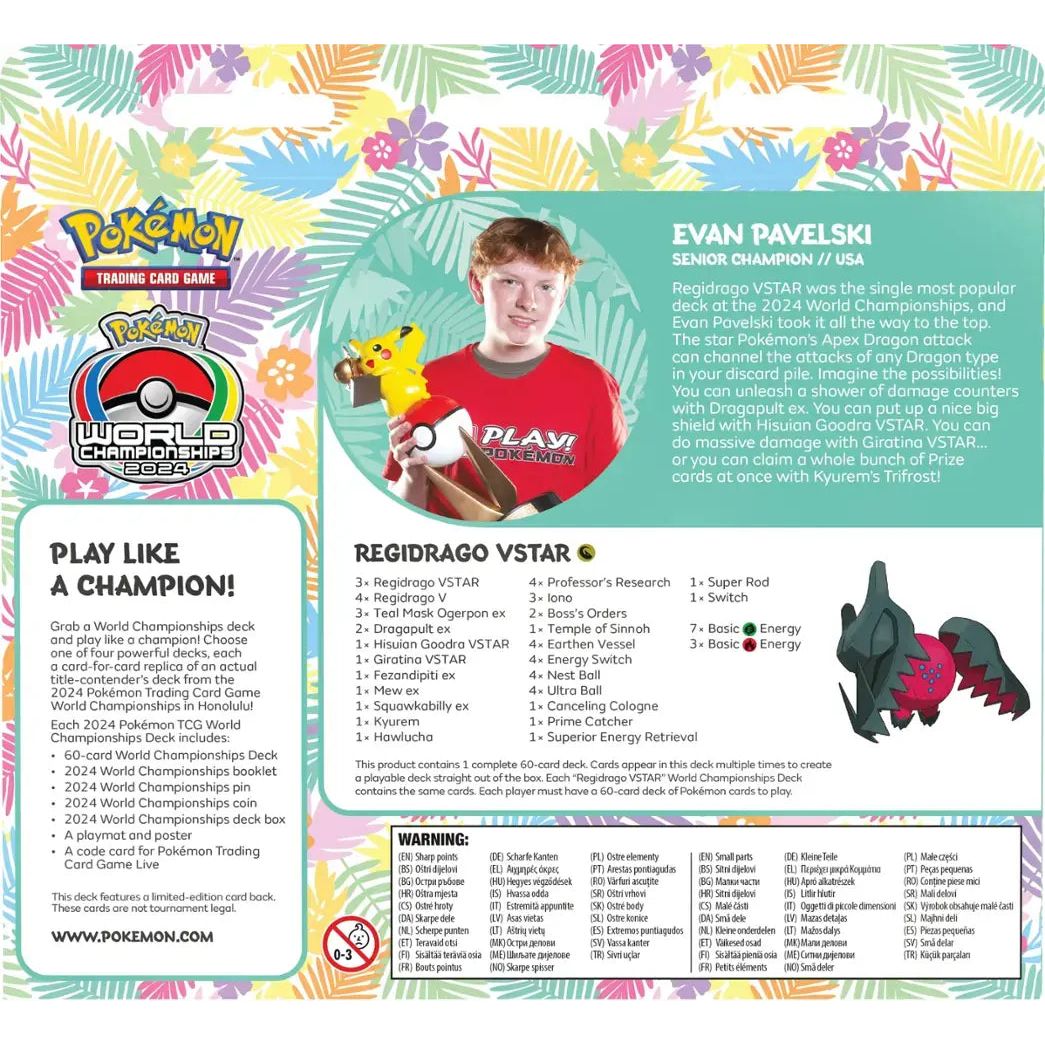Pokemon 2024 World Championships Deck 0196214106666 at King Card Canada