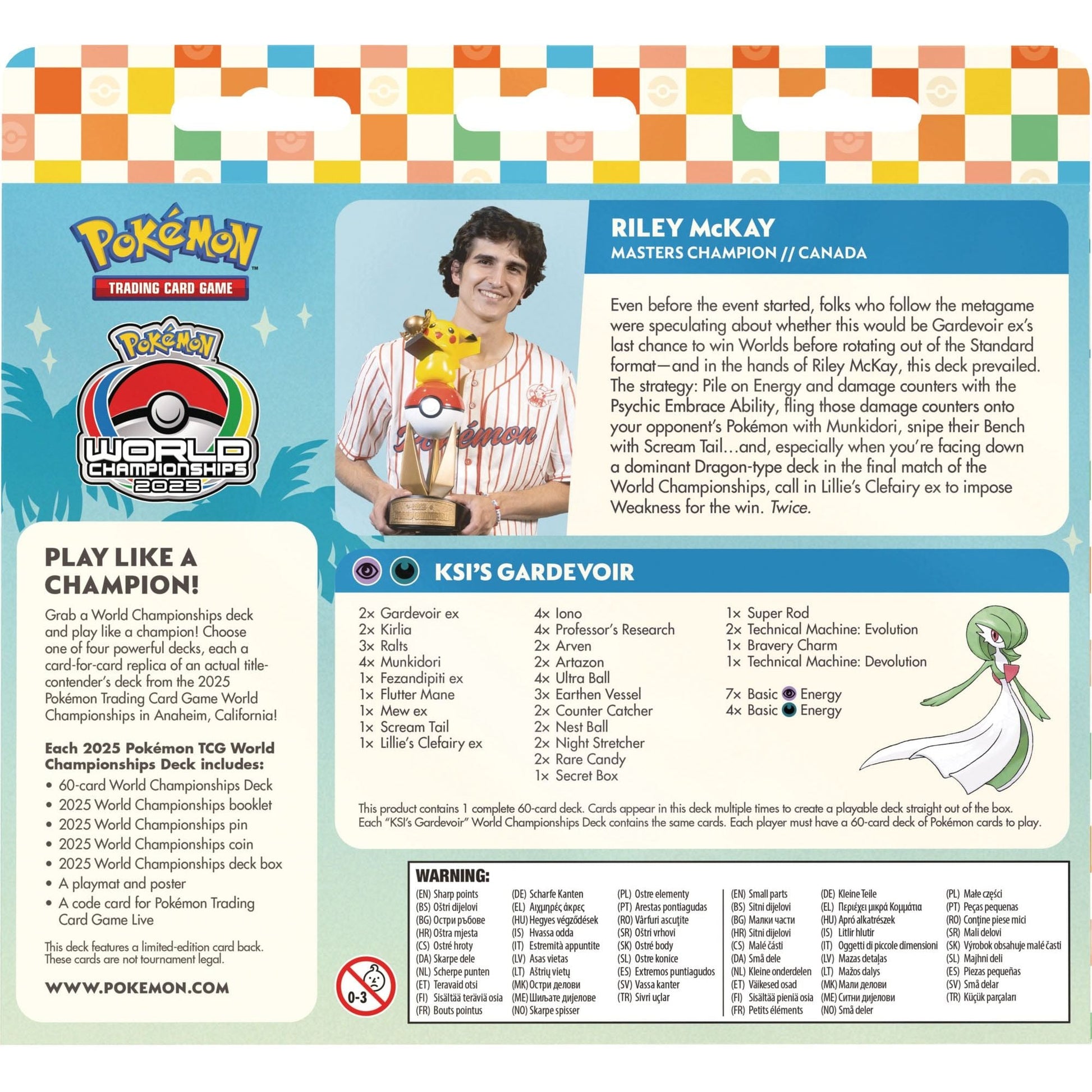 Pokemon 2025 World Championships Deck [PRE - ORDER - 04/03/2026] 0196214135376 at King Card Canada