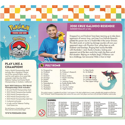 Pokemon 2025 World Championships Deck [PRE - ORDER - 04/03/2026] 0196214135376 at King Card Canada