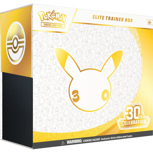 Pokemon 30th Celebration Elite Trainer Box 0196214158801 at King Card Canada