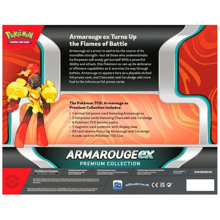 Pokemon Armarouge EX Premium Collection 0820650857911 - King Card Canada