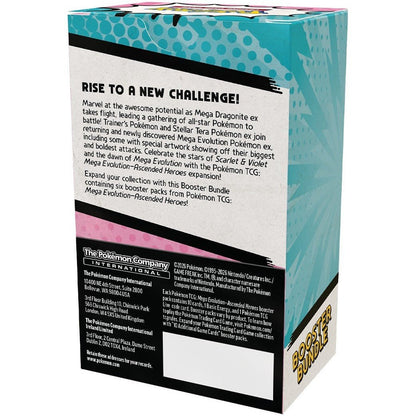 Pokemon Ascended Heroes Booster Bundle 0196214141506 at King Card Canada