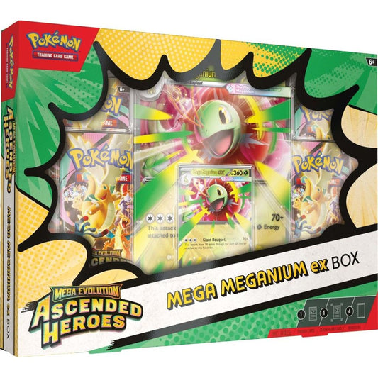 Pokemon Ascended Heroes ex Box (Mega Meganium) 0196214141469 at King Card Canada