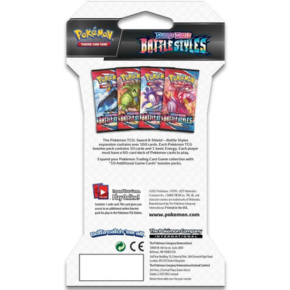 Pokemon Battle Styles Sleeved Booster Pack  at King Card Canada