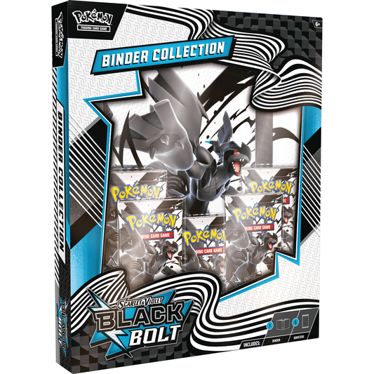Pokemon Black Bolt Binder Collection 0196214129238 at King Card Canada