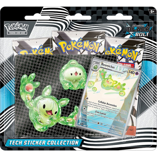 Pokemon Black Bolt Tech Sticker Collection 0196214129276 at King Card Canada