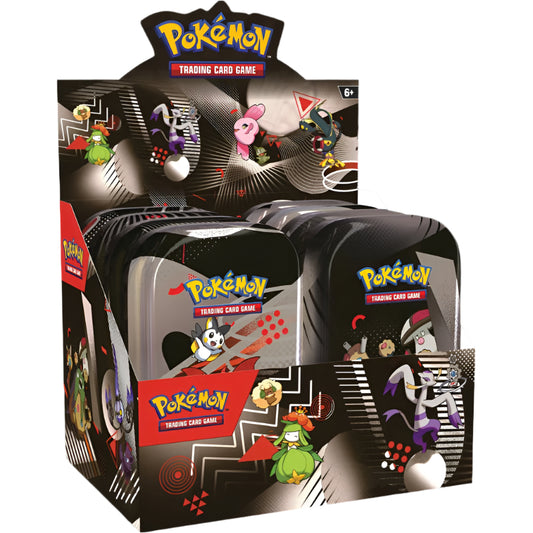Pokemon Black Bolt & White Flare Unova Mini Tins Display Box 0196214114180 at King Card Canada