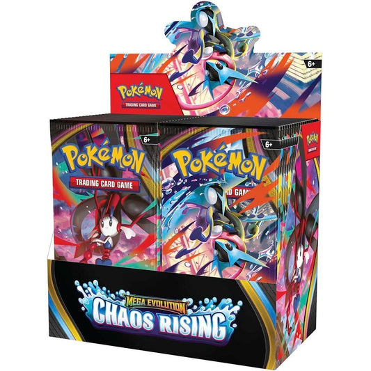 Pokemon Chaos Rising Booster Box 0196214154186 at King Card Canada