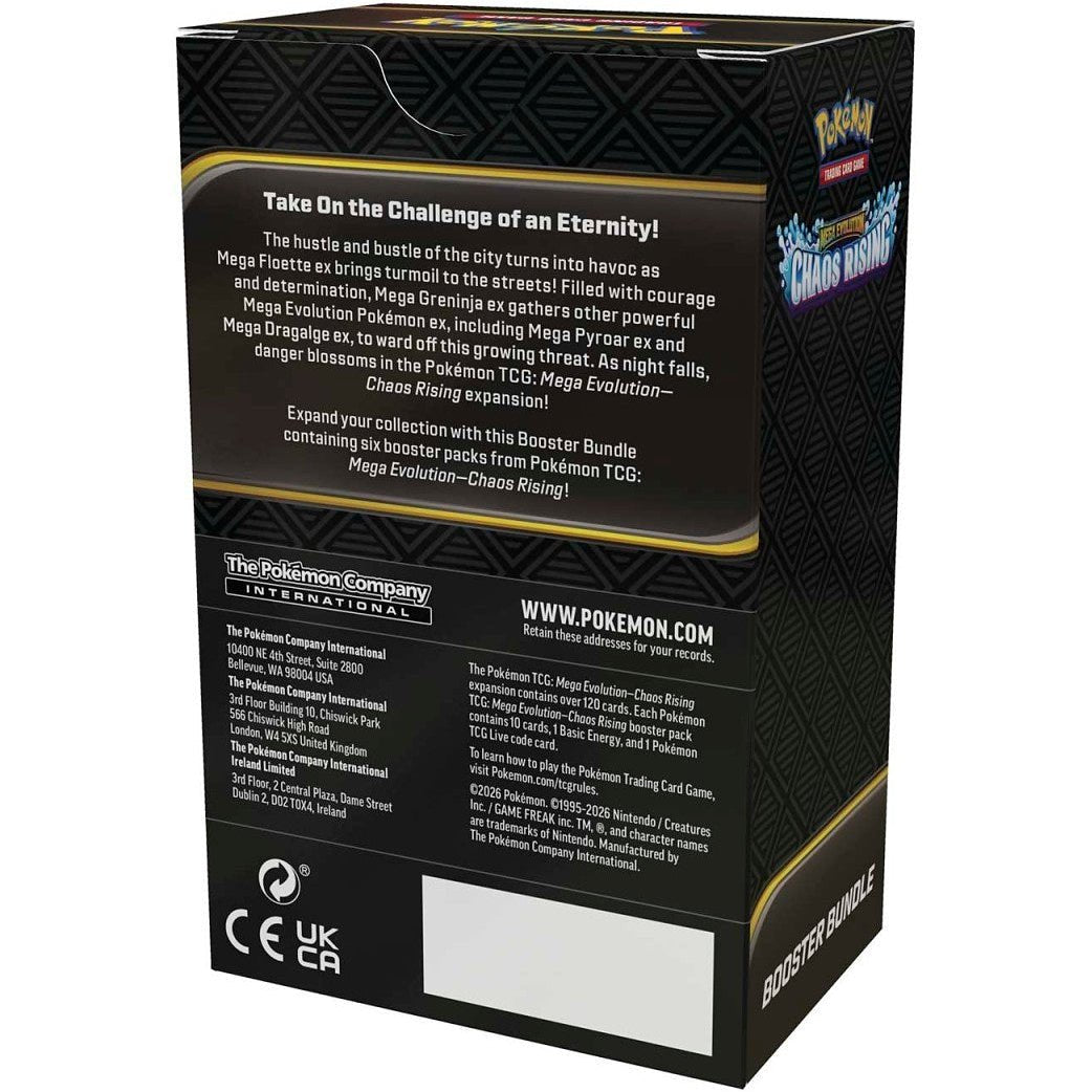 Pokemon Chaos Rising Booster Bundle 0196214154162 at King Card Canada