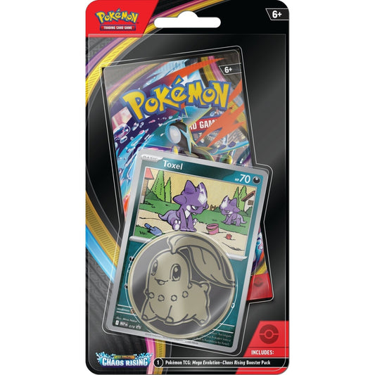 Pokemon Chaos Rising Checklane Blister Pack 0820650853319 at King Card Canada