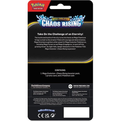 Pokemon Chaos Rising Checklane Blister Pack 0820650853319 at King Card Canada
