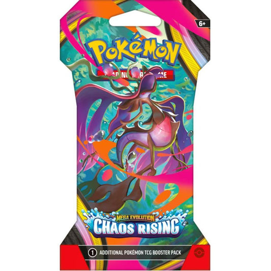 Pokemon Chaos Rising Sleeved Booster Pack 0196214140424 at King Card Canada