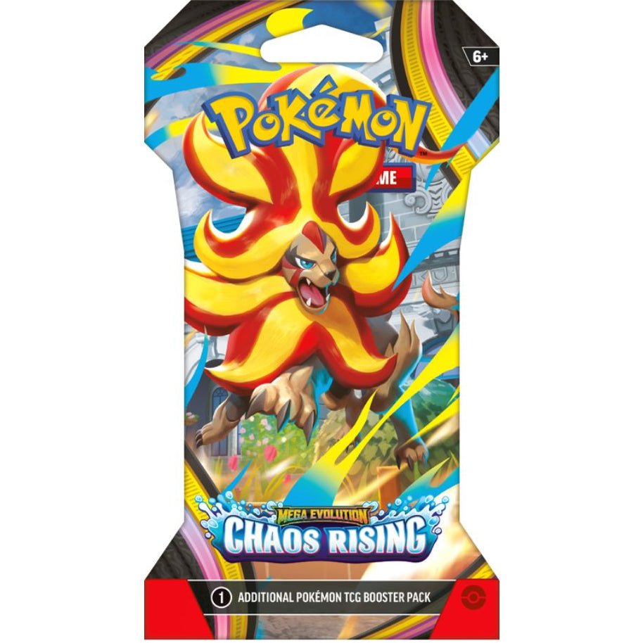 Pokemon Chaos Rising Sleeved Booster Pack 0196214140424 at King Card Canada